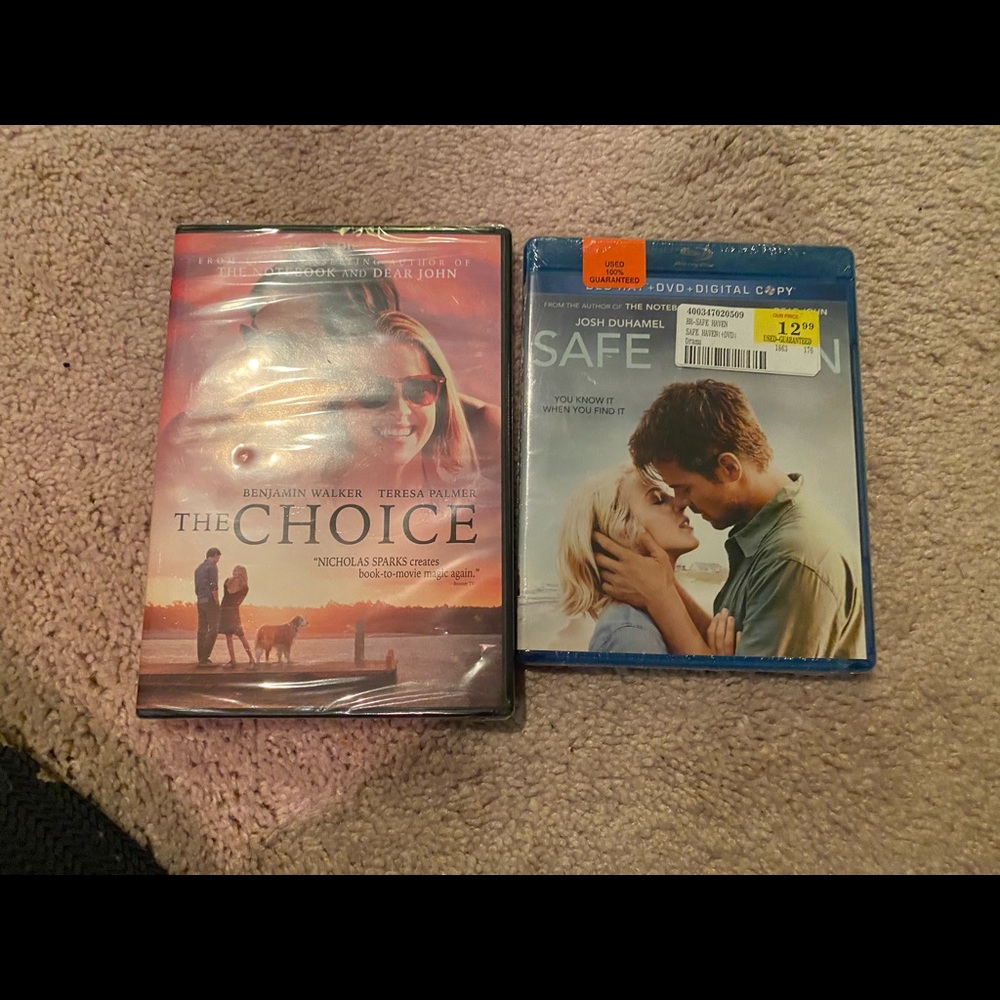Nicholas sparks movies